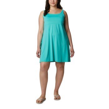 Columbia Jurken Dames, PFG Freezer III Plus Size Blauw, 74SPNUAGO